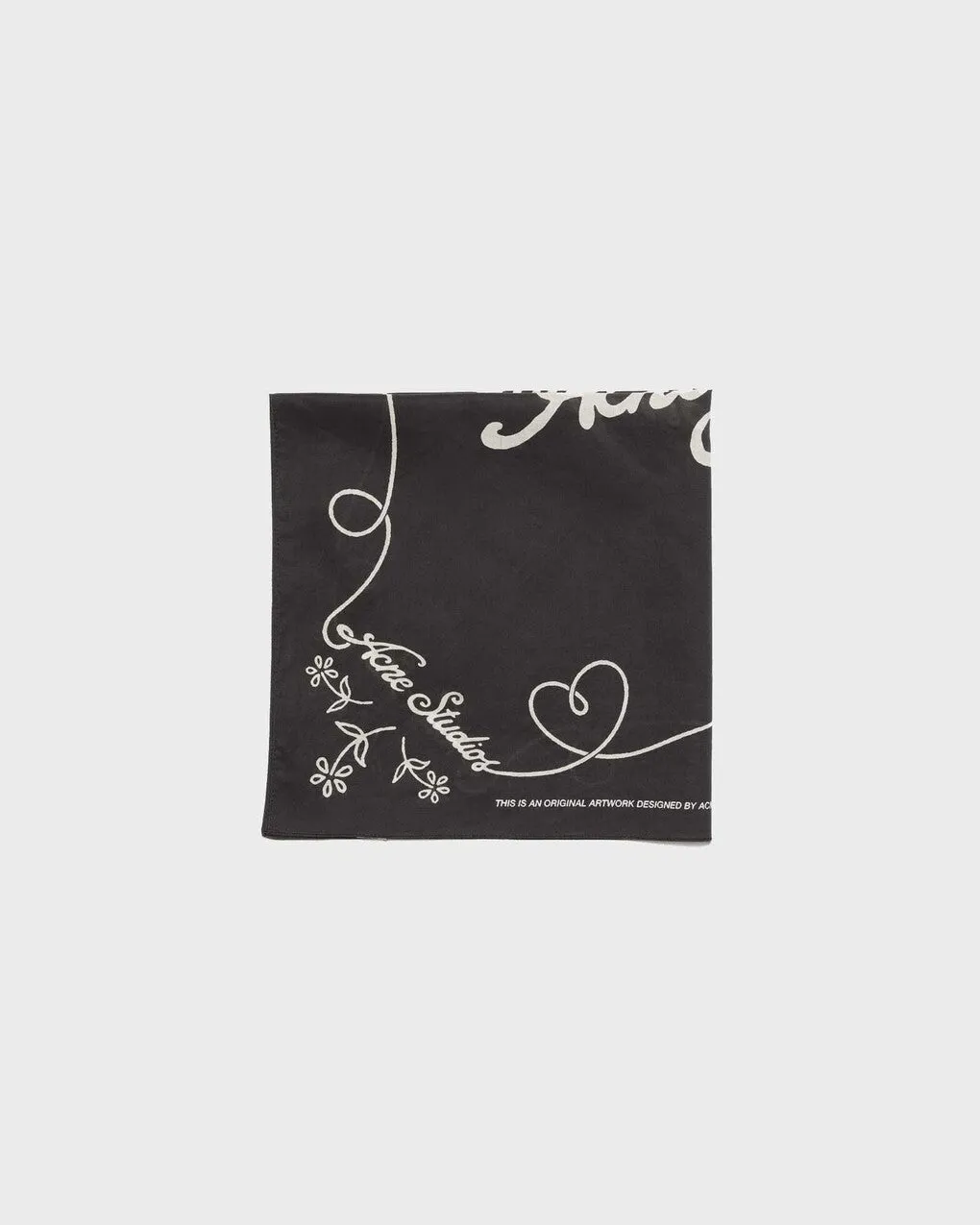 Acne Studios   Scarf Light Print Logo 